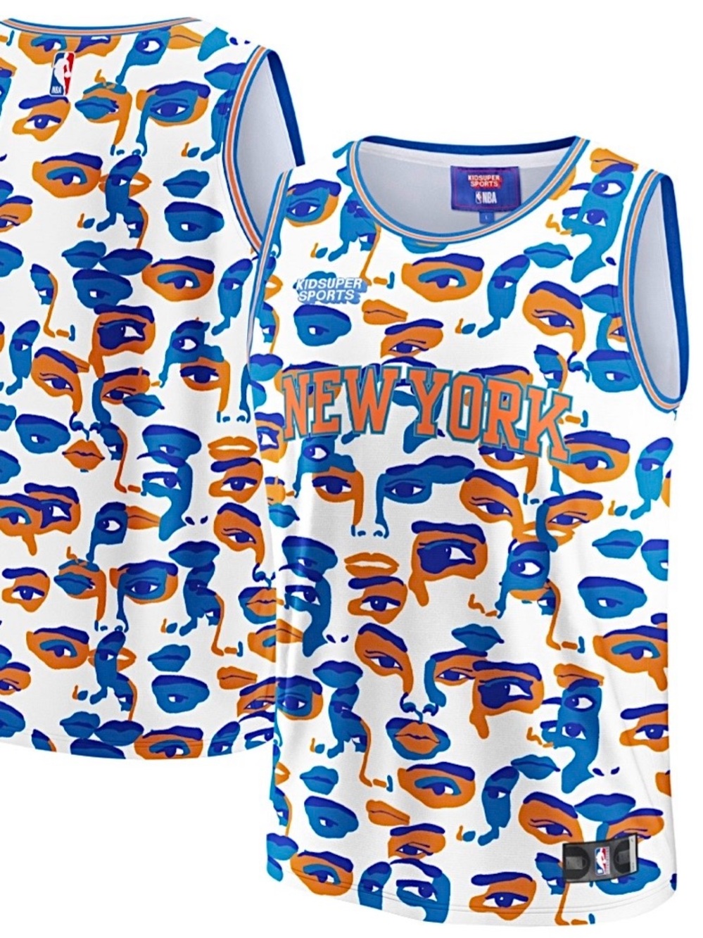 New York Knicks NBA & KidSuper Studios Fanatics Unisex Hometown Jersey XL